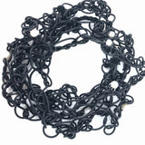 chaotic necklace with pearls