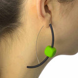 cube earrings