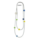 8 mixed colour felt beads-end of colours