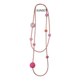 8 mixed colour felt beads-end of colours