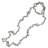 chaotic necklace with pearls