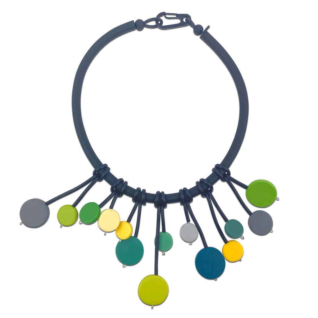 octopus necklace-disk discontinued colours