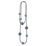 8 chunky felt beads