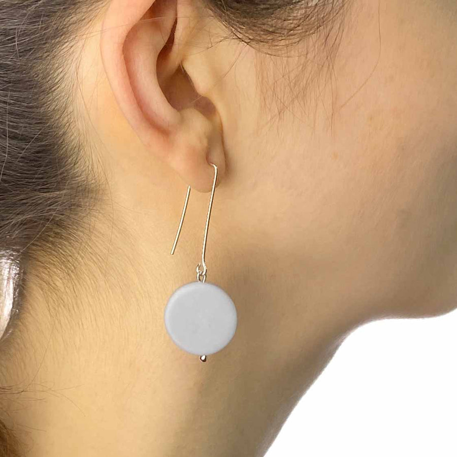 disk earrings