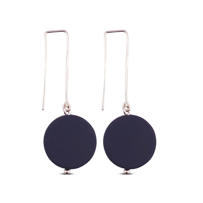 disk earrings