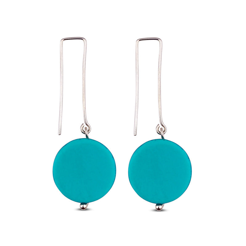 disk earrings