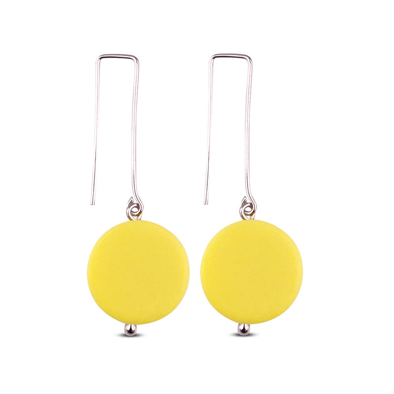 disk earrings