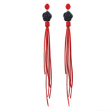 Flower earrings