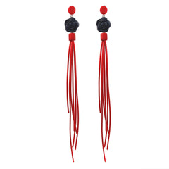 Flower earrings
