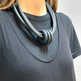 triple ring necklace