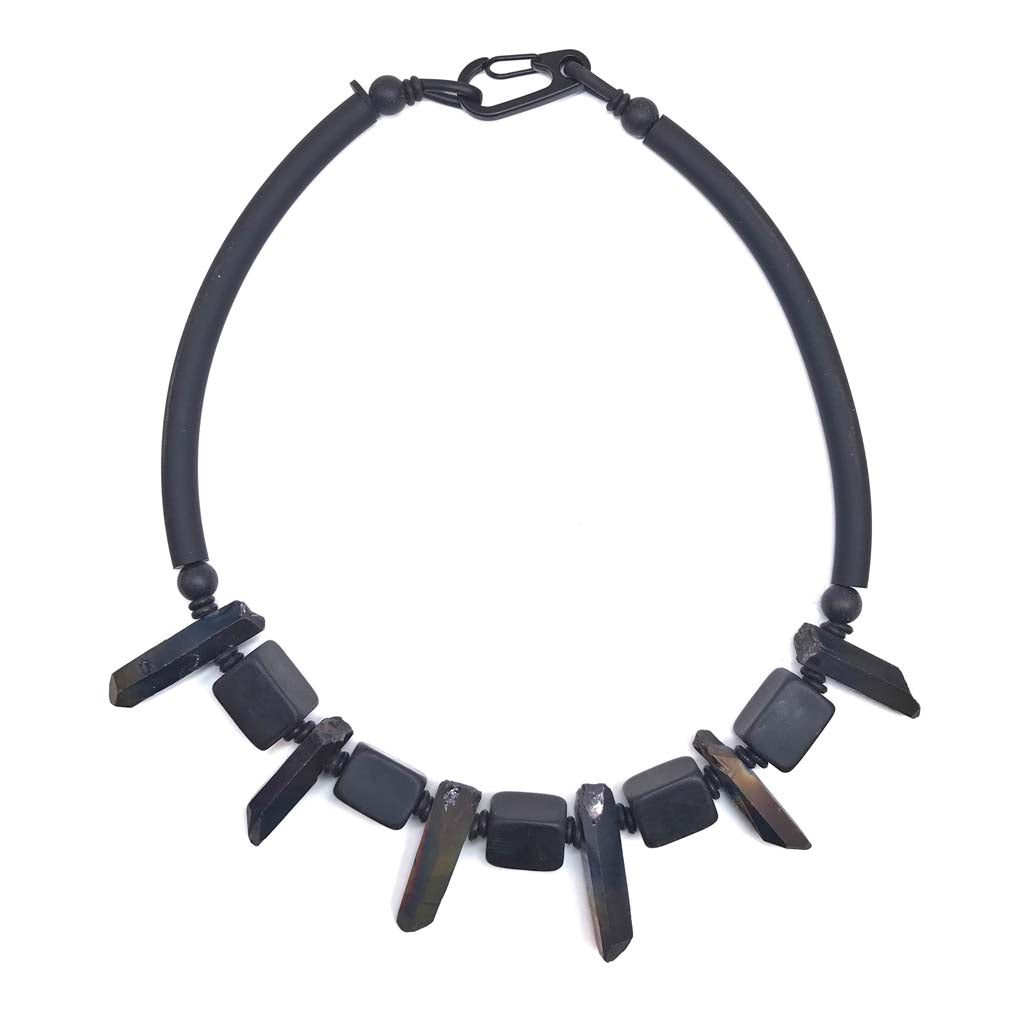 quartz necklace