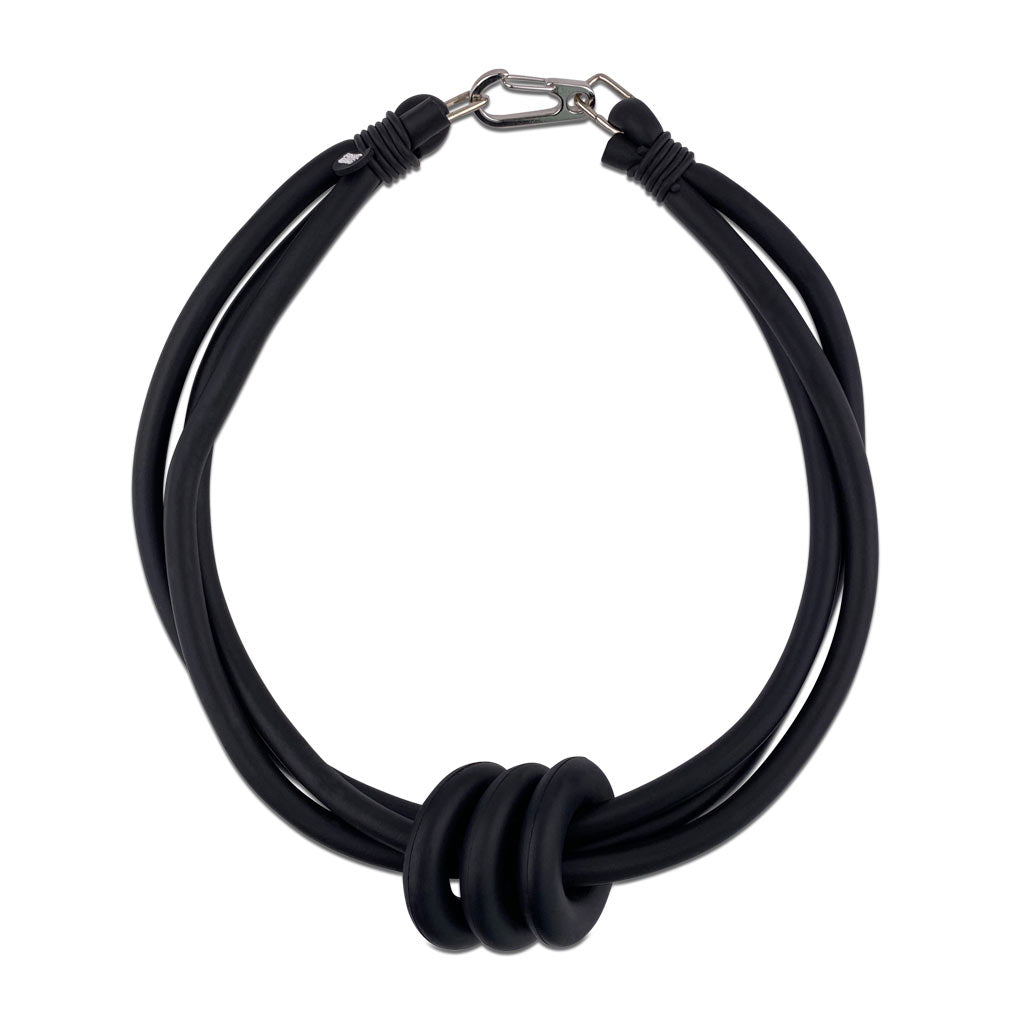 triple ring necklace