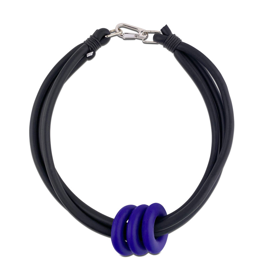 triple ring necklace