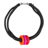 triple ring necklace