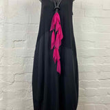 fuchsia fantasy necklace