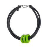 triple ring necklace