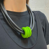 triple ring necklace