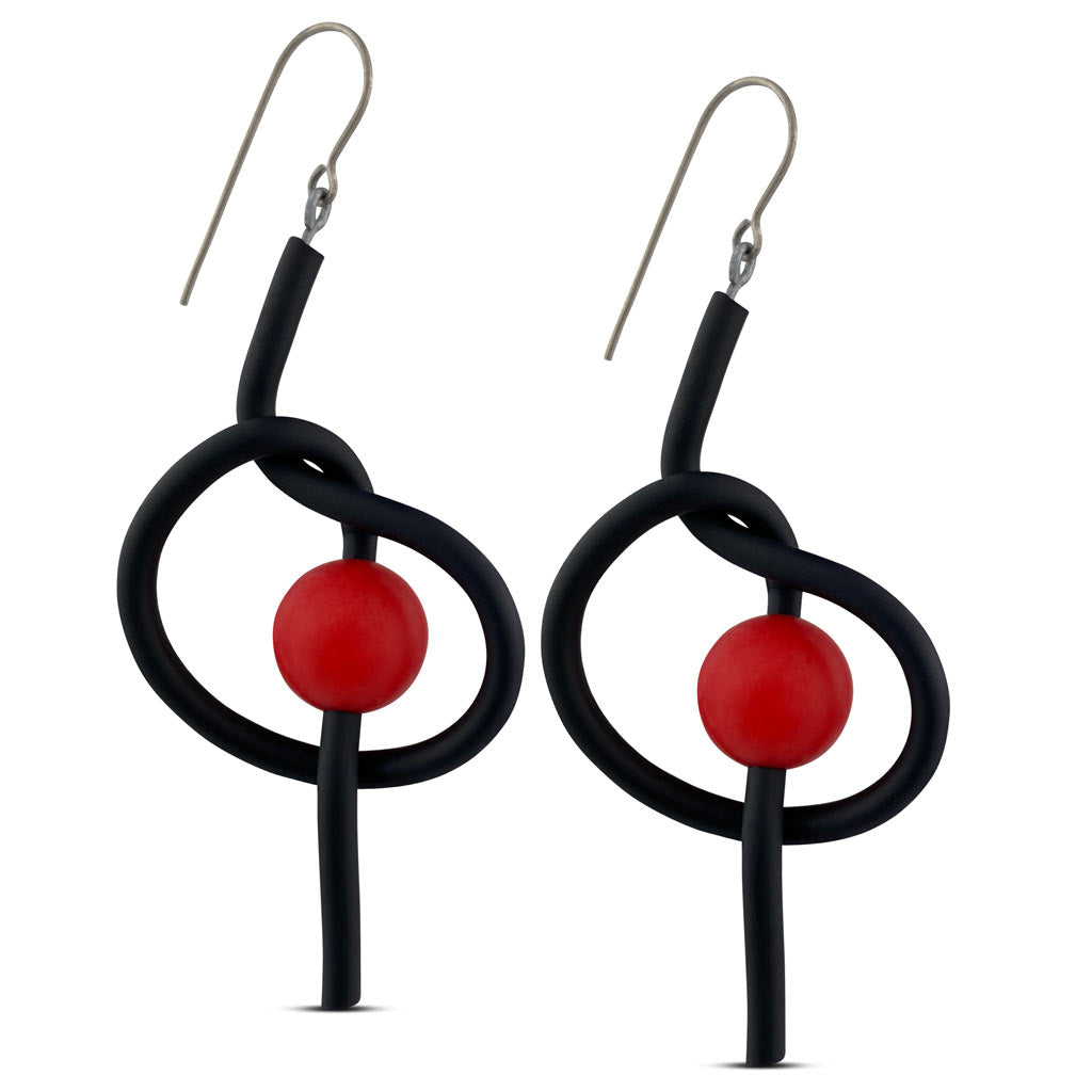 Knot earrings