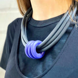 triple ring necklace