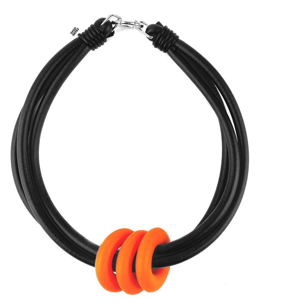 triple ring necklace