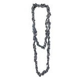 chaotic necklace wide rubber