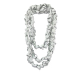 chaotic necklace wide rubber
