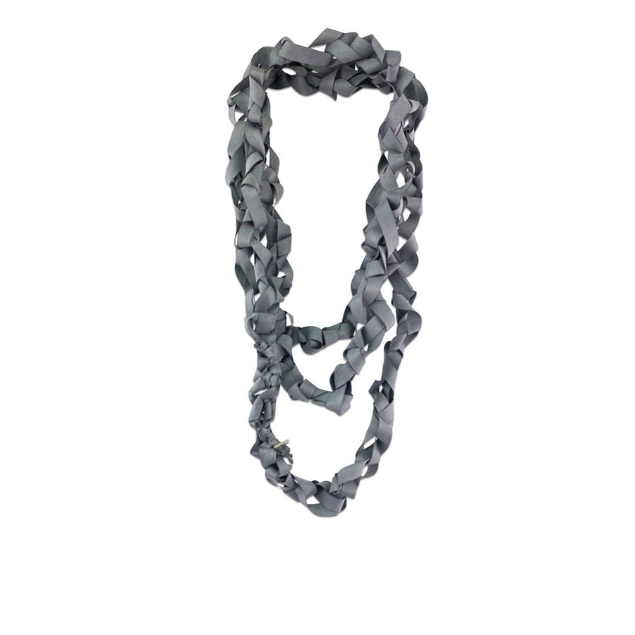chaotic necklace wide rubber