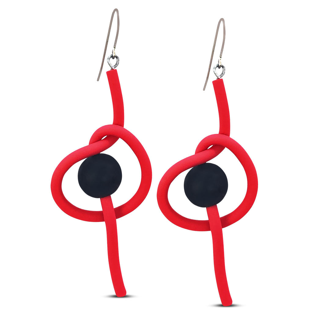 Knot earrings