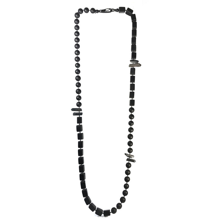 long quartz necklace