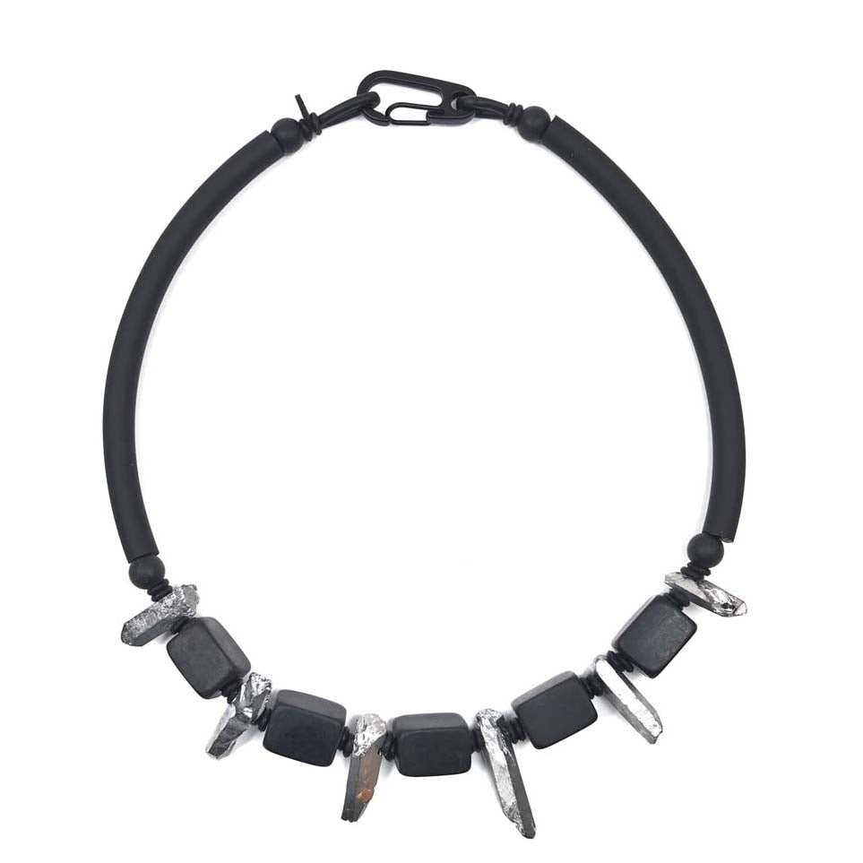 quartz necklace