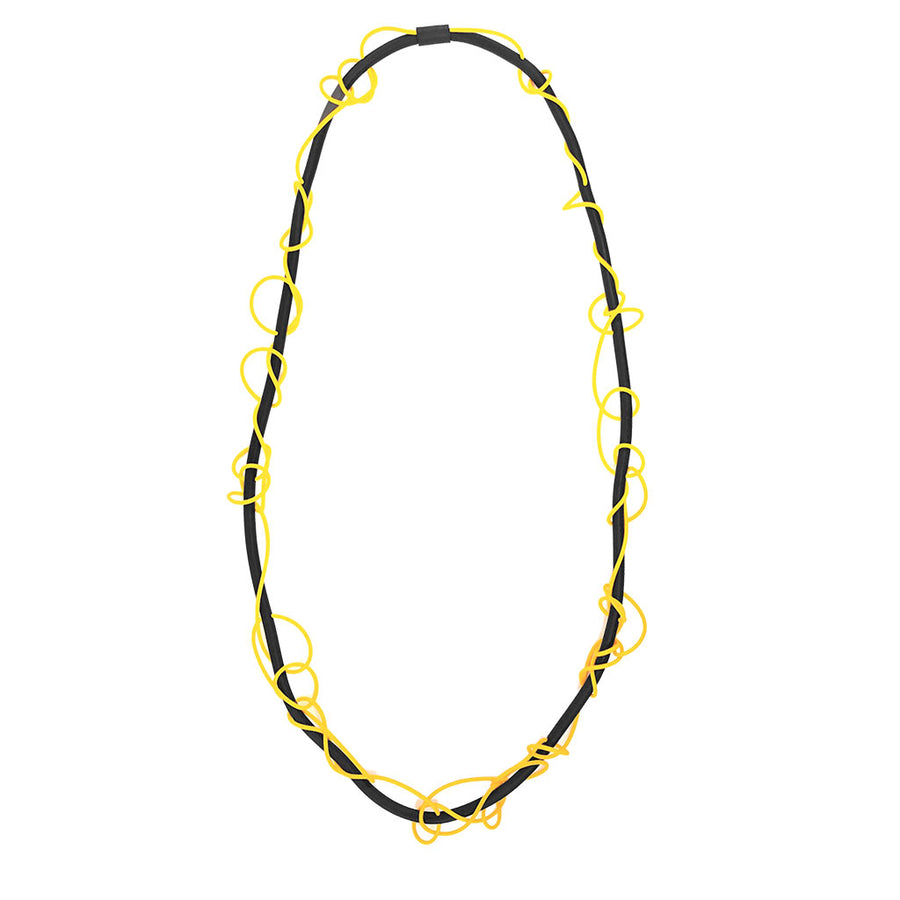 scribble necklace