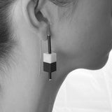 building block earrings
