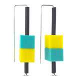 building block earrings